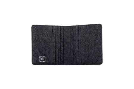 豊岡財布 2つ折りカード財布 ドイツシュリンク ブラック