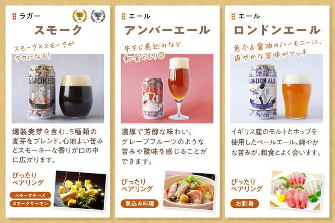 京都 丹後のクラフトビール 6缶セット TANGO KINGDOM Beer 6種 （350ml×6本）　TO00111