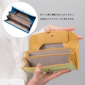 豊岡財布　フラップウォレットL　CITG-023　イエロー