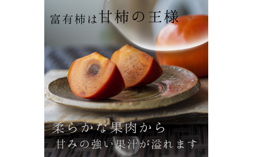 【先行予約】【秀品】紀美野町産 富有柿 約3kg(8個～10個入り)【2025年11月中旬～12月上旬に順次発送致します。】/ 和歌山県 紀美野町 カキ 柿 甘い 美味しい 3kg 【frt005A】