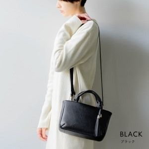 豊岡鞄 loop ミニボストン NU04-116　ブラック