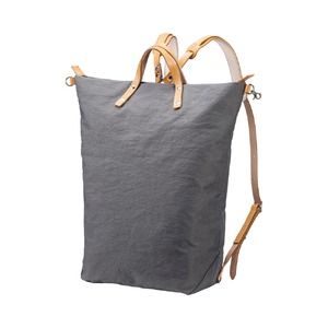 豊岡鞄　リュック　（グレー）TUTUMU books　(S2100　24-153）