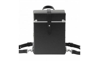 豊岡鞄　嘉玄　ファイバー　チトセ　リュック（ブラック）