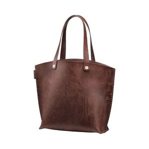 豊岡鞄 haaki Leatherトートバッグ HLB100 チョコラート / KOMOREBI 木和田正昭商店 牛皮革 革 トートバッグ レディース 高級 おしゃれ バッグ かばん カバン 鞄 シンプル デザイン ハンドメイド ブラウン 茶色