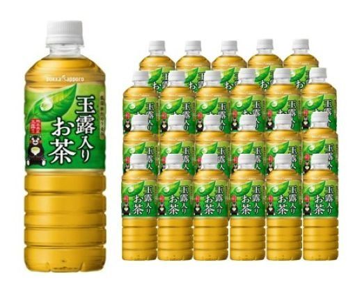 T10H2【定期便３か月コース】玉露入りお茶600ｍｌ×24本入【北海道・沖縄・離島　配送不可】×３回