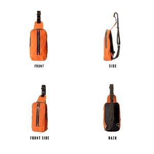 豊岡鞄 直帆布 ワンショルダー ボディバッグ NEH003 オレンジ