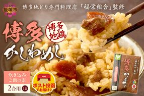 【Z3-049】＼ポスト投函／炊き込みご飯の素 博多かしわめし 2-3人前 (2合用 109g)