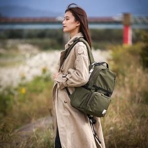 豊岡鞄 CIE WEATHER DAYPACK（071953）オリーブ / 木和田正昭商店 撥水 ビジネス ストリート A4ファイル対応 ノートPC収納 通勤 メンズ レディース リュック バックパック リュックサック
