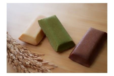 米粉バウムH4cm＆米粉はちみつフィナンシェギフト