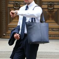 豊岡鞄　YOUTA LIZARD 2WAY トート（YK-30）ネイビー