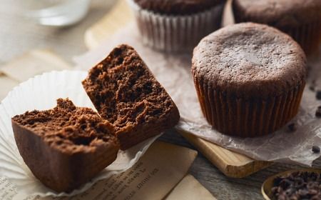 グルテンフリー 低糖質スイーツ マフィン ココア 6個 / スイーツ マフィン 低糖質 ダイエット 朝食 お菓子 焼菓子 糖質オフ 個包装 ギフト（小麦粉・砂糖・トランス脂肪酸・人工甘味料・不使用）【LowCarbHouse 】