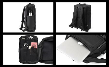 豊岡鞄 ベルーフバゲージ Urban Commuter 2WAY BACK PACK HA（ブラック）/ beruf baggage バックパック ビジネスバッグ ビジネスリュック リュックサック メンズ リュックメンズ カバン