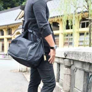 豊岡鞄 YUMEGURI BAG L ブラック 43440K