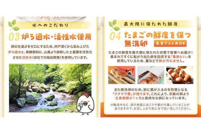 【N76-002】〈平飼い卵〉あかねの虜（60個）【全24回お届け】