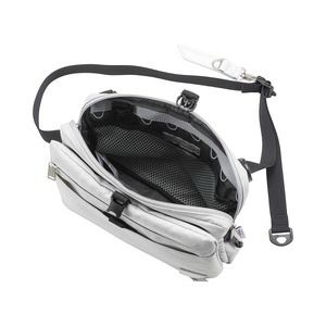 豊岡鞄 CIE WEATHER SHOULDER（071951）ミストグレー / 木和田正昭商店 撥水 ショルダーバッグ メンズ クラッチバック バックインバック