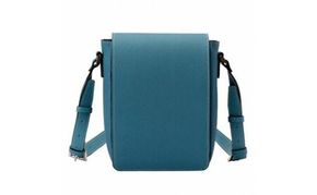 豊岡鞄 かぶせショルダーバッグ A5縦 ドイツシュリンク （ジーンブルー）