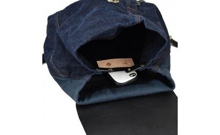 豊岡鞄　井原デニム×豊岡鞄 デニムリュック　ネイビー（インディゴ）
