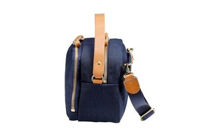 豊岡鞄 TUTUMU Rectangle S4600 ネイビー