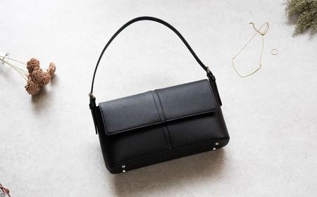 豊岡鞄 TOTTE カブセフォーマルバッグ MBF010 （ブラック）