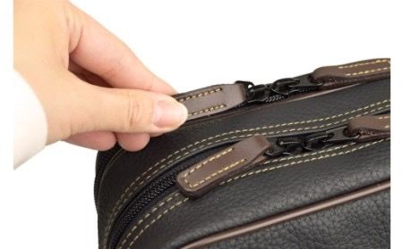 ブレリアス　縦型取っ手無ショルダー（16432-01）クロ