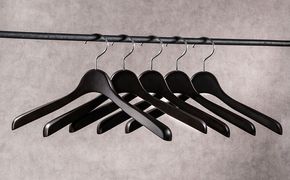 【ナカタハンガー】SET-16N/レディスジャケットハンガー5本