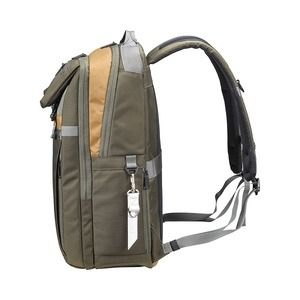 豊岡鞄 CIE BALLISTIC AIR SQUARE BACKPACK（071903）カーキ / 木和田正昭商店 リュックサック 大容量 バックパック ビジネス カバン ビジネスバッグ リュック メンズ 軽量 国産ナイロン B4ファイル収納