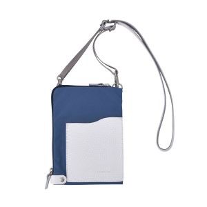 豊岡鞄 　For the blue クロスミニショルダー オーシャンブルー