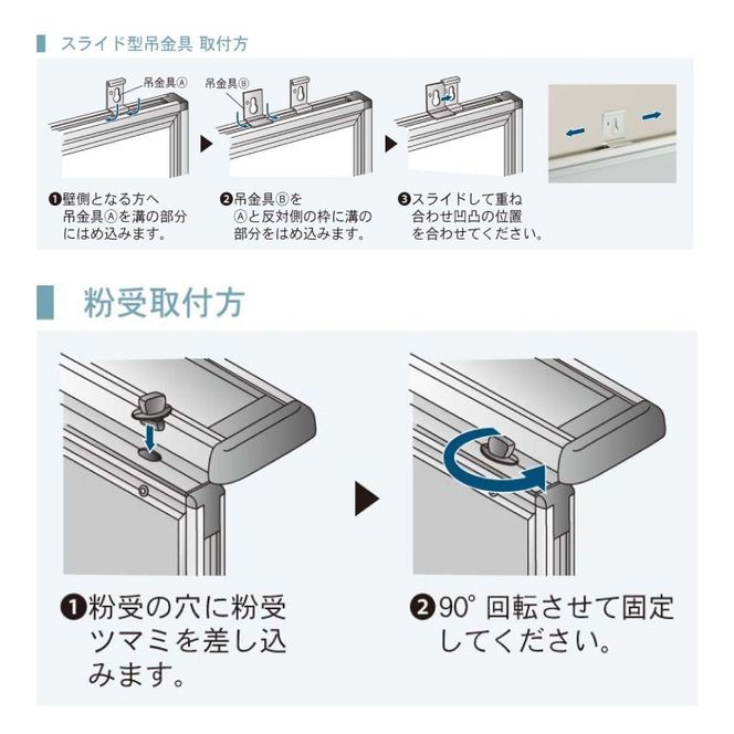 壁掛け用ホワイトボード（無地）［141U04］