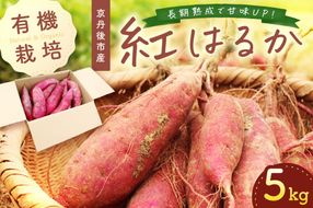 ＜てんとうむしばたけ＞有機さつまいも(紅はるか)5kg　BR00030