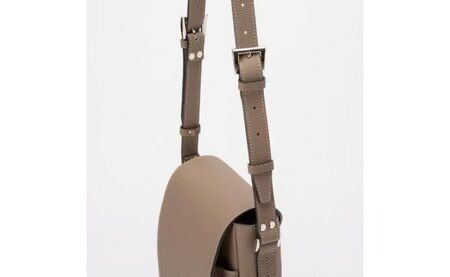 豊岡鞄 かぶせショルダーバッグ A5縦 ドイツシュリンク （ブラック）