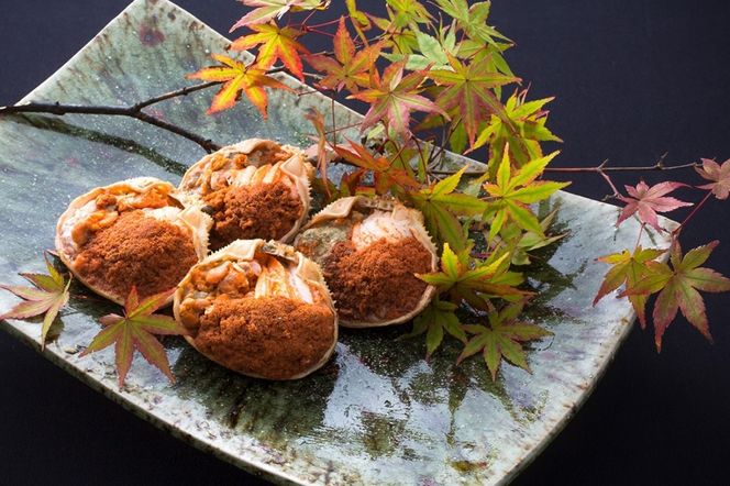 【創業明治元年　間人 炭平旅館の味】セイコ蟹のむき身甲羅盛り　5個セット【2026年発送】　SU00020