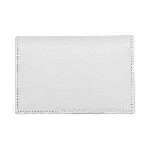 豊岡財布　本革名刺入れ　ホワイト