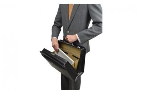 J.C HAMILTON 木手大開き2枚仕切りダレス　22320-01(黒)