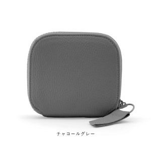 豊岡財布　ラウンドミニウォレット　CITE-006　チャコールグレー