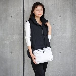 豊岡鞄 CIE WEATHER SHOULDER（071951）ミストグレー / 木和田正昭商店 撥水 ショルダーバッグ メンズ クラッチバック バックインバック