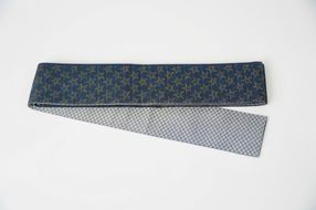 角帯　星空（紺）*リバーシブル幅約10.2cm×長さ約420cm　FY00100