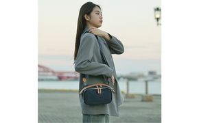 豊岡鞄 TUTUMU Rectangle S4600 グレー