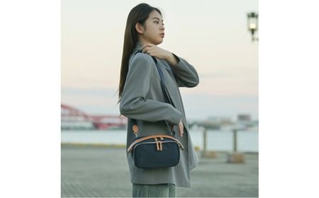 豊岡鞄 TUTUMU Rectangle S4600 グレー