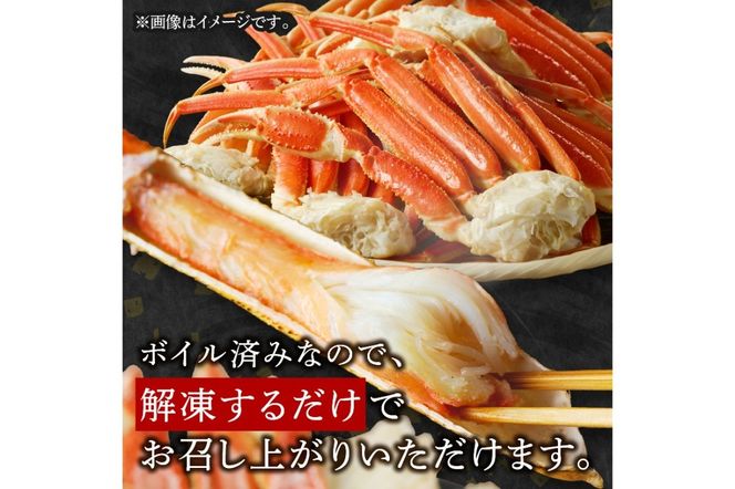 【C-143】数量限定 ボイルずわいがにセクション2Lサイズ(約1.4kg)