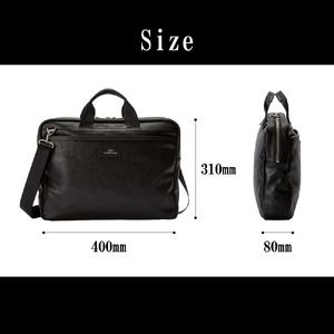 豊岡鞄　ブリーフケース　CDTF-011　ブラック