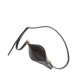 豊岡鞄 haaki Leather SDバッグ HLB101 ネロ / KOMOREBI 木和田正昭商店 牛皮革 革 ショルダーバッグ レディース 高級 おしゃれ バッグ かばん カバン 鞄 シンプル デザイン ハンドメイド ブラック 黒色