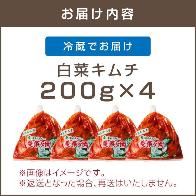 【A-815】春ばあちゃんの白菜キムチ800g