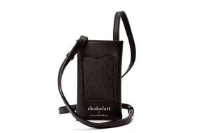 豊岡財布　トラベルモバイルポーチS（ブラック）