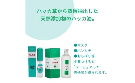 ハッカ油 ボトル 250mlとハッカ油 スプレー 2本 セット ( はっか 薄荷 ミント ハッカ 爽快 )【007-0028】