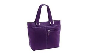 豊岡工房　牛革手提げ（3834）パープル