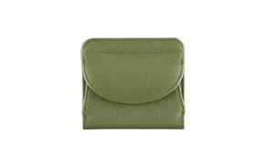 豊岡工房　牛革コンパクト財布（3903）オリーブ