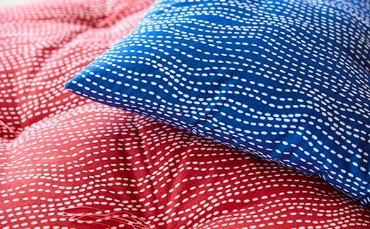 【ふとんの色柄が選べる】天然繊維　手作り　木綿わた入り　長座布団　HT00123