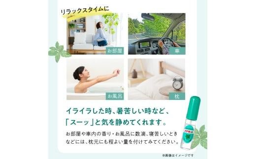 ハッカ油スプレー11.5ml 1本と詰替リフィル1本 ( ミント スプレー 消臭スプレー 携帯用 詰替え 薄荷 消臭 リフィル 爽快 アロマオイル 天然由来 マスク ハンカチ 爽快感 キャンプ ゴルフ 釣り アウトドア )【007-0029】