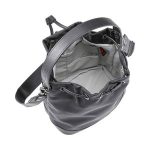 豊岡鞄 TUTUMU sacca Rich S4700RI ブラック/ 巾着型 2WAY BAG ショルダーバッグ 手提げバッグ ショルダベルト付き レディース 高級 おしゃれ バッグ かばん カバン 鞄 ブラック 黒色