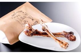 テツのごはん　鹿肉大骨М（犬用）